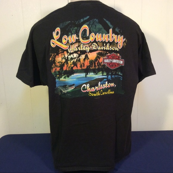 Harley-Davidson T-shirt Charleston SC Mens size XL - Picture 1 of 9